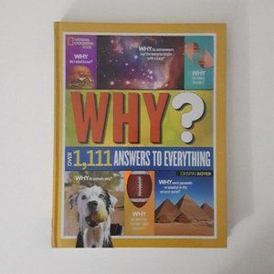 "Why? Over 1111 Answers To Everything"  📚N 📚E 📚W📚 HARDCOVER Book